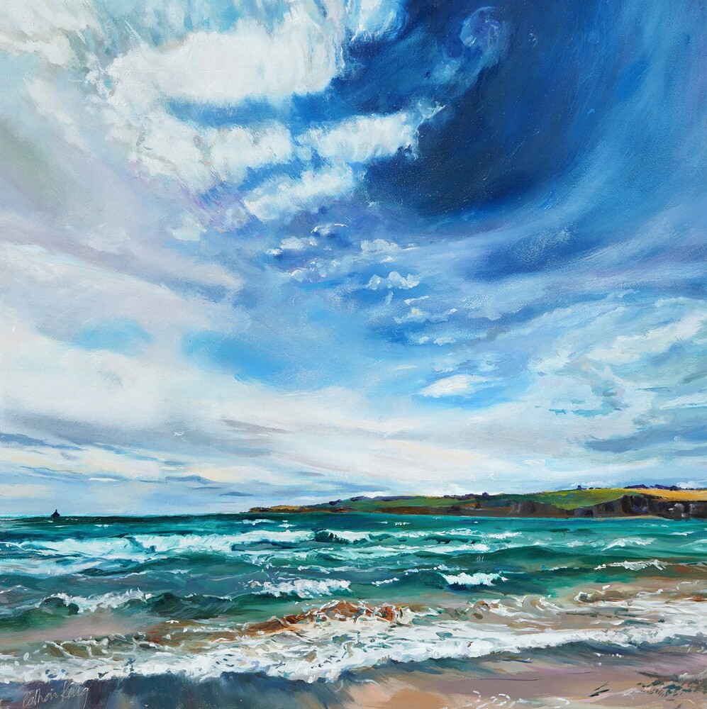 'Skapa Beach, Orkney' by artist Catherine King